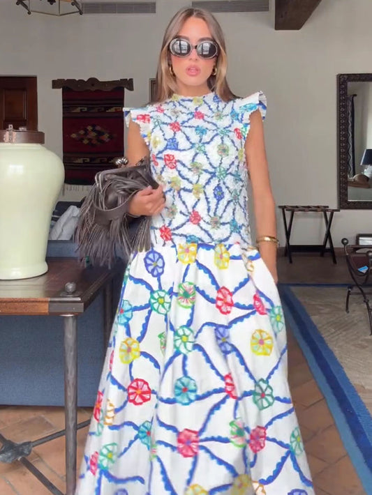Printed Dress