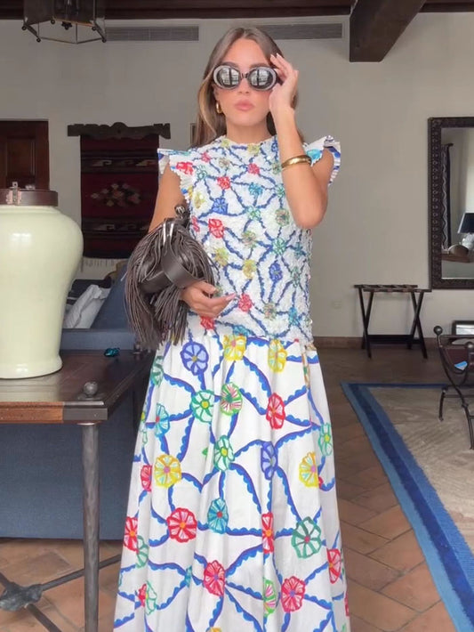 Printed Dress