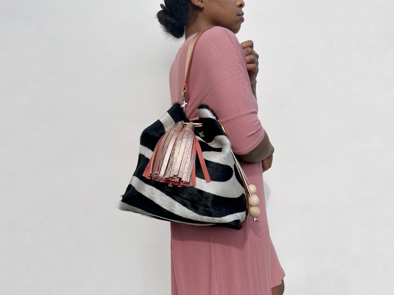 New! Striped Tote