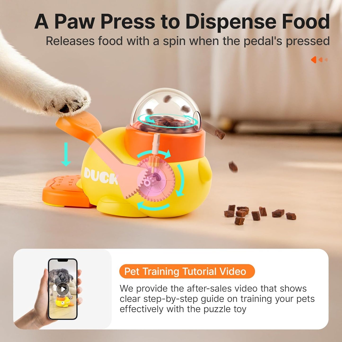 Puzzle Treat Dispenser Toy